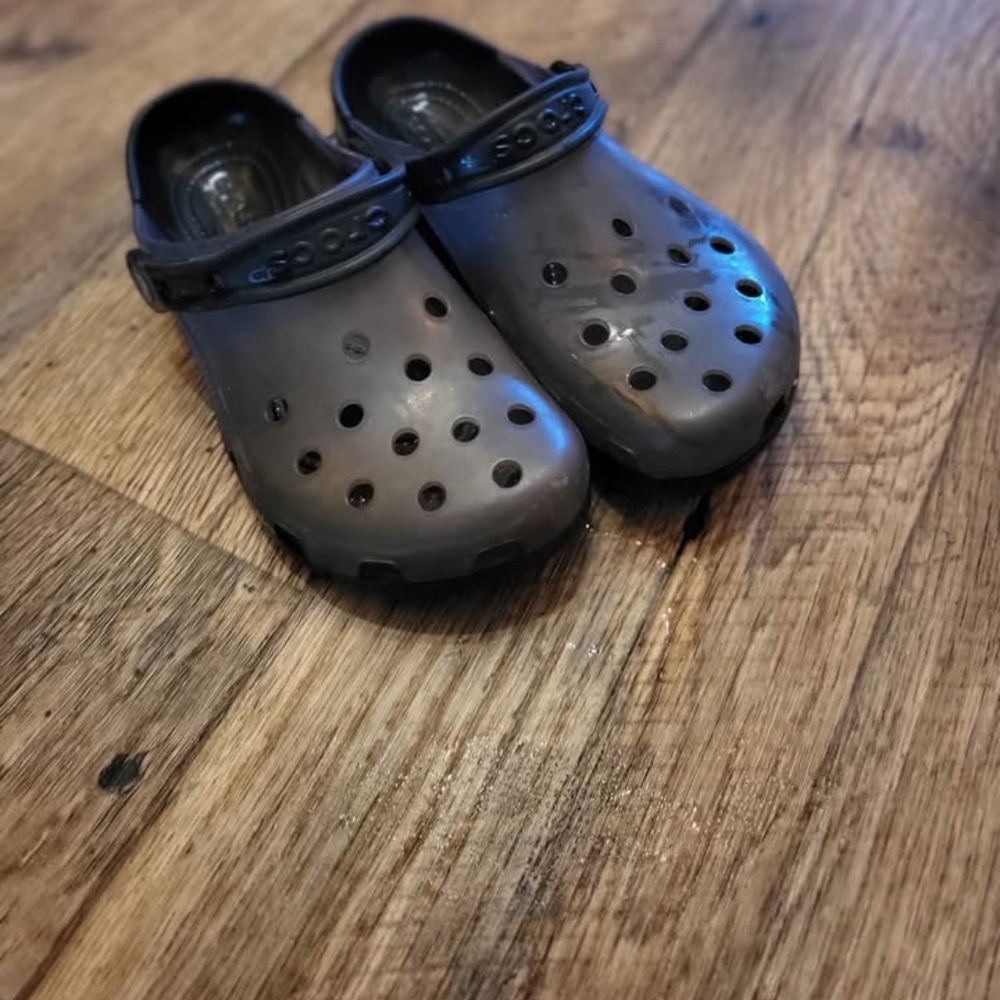 Clear Top Crocs